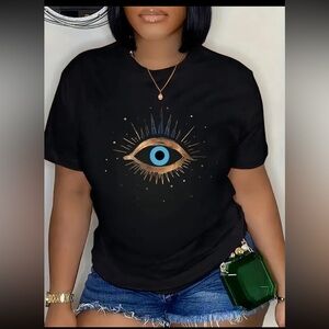 Evil Eye Graphic Sport Tee -